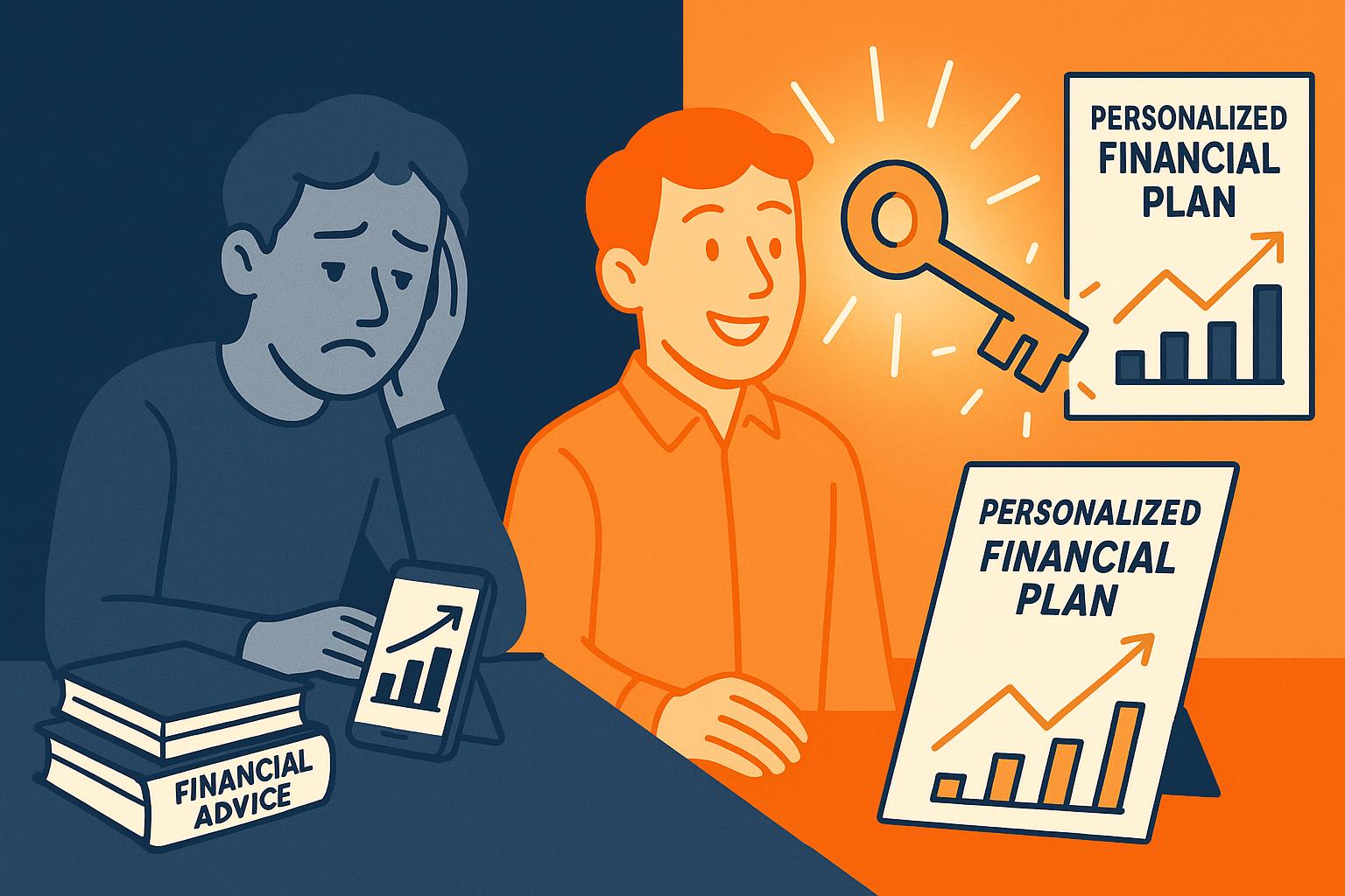 Você segue as regras, mas seu dinheiro parece estar parado? 💡 A virada de chave que um plano personalizado pode trazer. - Medicina Financeira por Admilson Longo